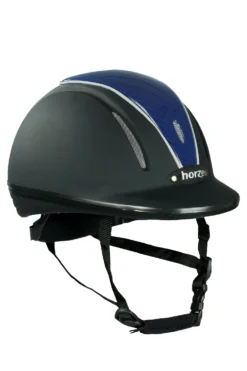 Horze Pacific Defenze Adjustable Riding Helmet -Equestrian Supplies 30014 BL DB 01