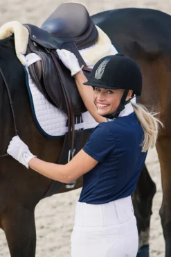 Horze Triton Riding Helmet -Equestrian Supplies 30047 BL BL 06