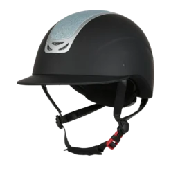 Horze Arix Crystal Helmet -Equestrian Supplies 30065 BL LB 1