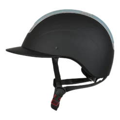 Horze Arix Crystal Helmet -Equestrian Supplies 30065 BL LB 3