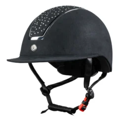 Horze Solara Riding Helmet -Equestrian Supplies 30069 BL WH 1