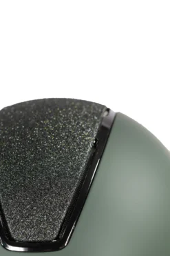 Horze Monarch Metallic Glitter Helmet -Equestrian Supplies 30073 BKGR GR 05