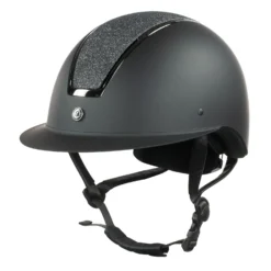 Horze Monarch Metallic Glitter Helmet -Equestrian Supplies 30073 BL DG 1
