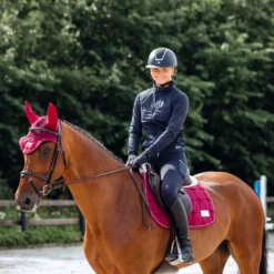 Horze Monarch Metallic Glitter Helmet -Equestrian Supplies 30073 BL DG 10