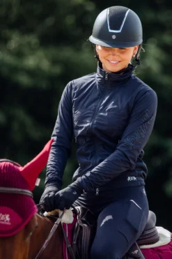 Horze Monarch Metallic Glitter Helmet -Equestrian Supplies 30073 bl bl 05