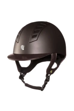 Back On Track EQ3 MIPS Smooth Shell Riding Helmet -Equestrian Supplies 310577 BR 01