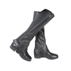 Mink Horse Half Chaps In Full Leather