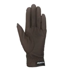 Roeckl ROECK-Grip Fleece Gloves -Equestrian Supplies 31450 DBR 3