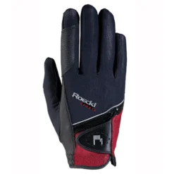 Roeckl Madrid Function Micro Mesh / Drytec Riding Gloves -Equestrian Supplies 31645 BL RE 1