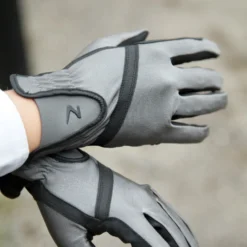 Horze Evelyn Women's Breathable Riding Gloves -Equestrian Supplies 31680 SG BL 3
