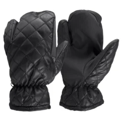 Horze Quilted 3-finger Winter Riding Gloves