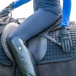 Horze Eleanor PU-Leather Riding Gloves -Equestrian Supplies 31694 bl 03