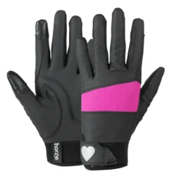 Horze Kids Riding Gloves With Touch Screen Function