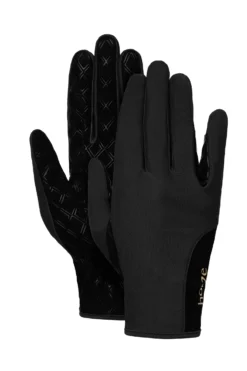 Horze Lianna Riding Gloves With PU Palm -Equestrian Supplies 31720 bl 01
