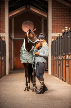 Horze Theresa Women's Vegan Leather Winter Riding Gloves -Equestrian Supplies 31726 BR 6