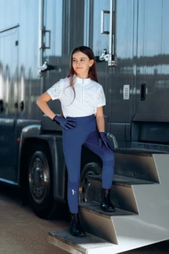 Horze Fia Kids Riding Gloves 35 Horze Fia Kids Riding Gloves -Equestrian Supplies 31728 PDB 6