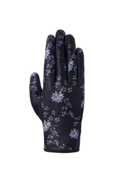 Horze Edina Women's Printed Riding Gloves 27 Horze Edina Women's Printed Riding Gloves -Equestrian Supplies 31729 BL 2