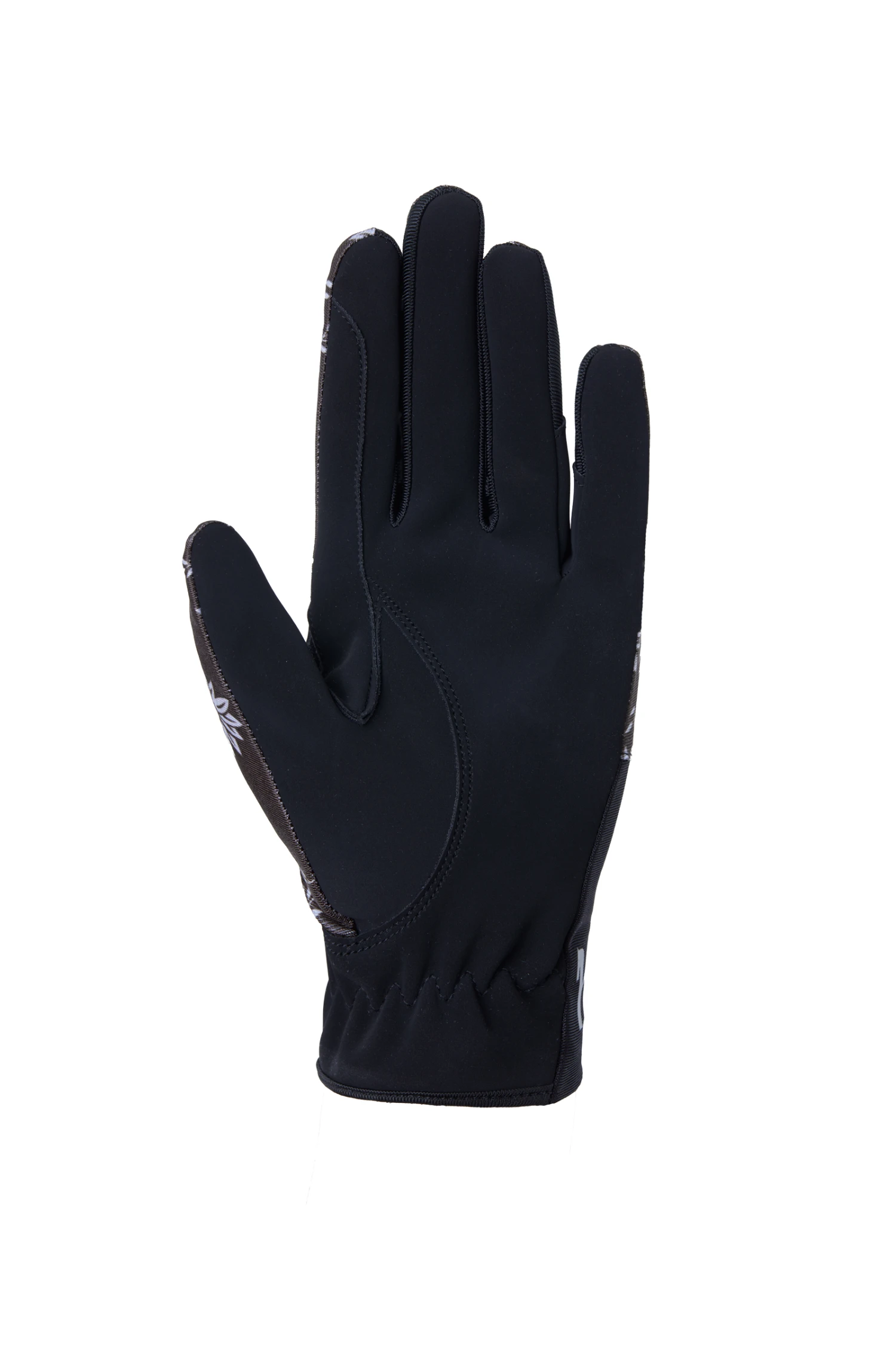 Horze Edina Women's Printed Riding Gloves 3 Horze Edina Women's Printed Riding Gloves - Image 3