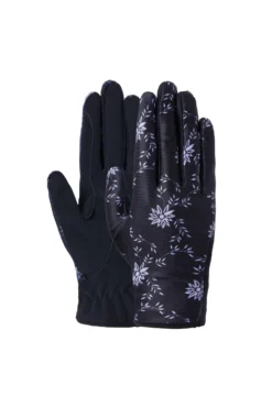 Horze Edina Women's Printed Riding Gloves 25 Horze Edina Women's Printed Riding Gloves -Equestrian Supplies 31729 bl 01
