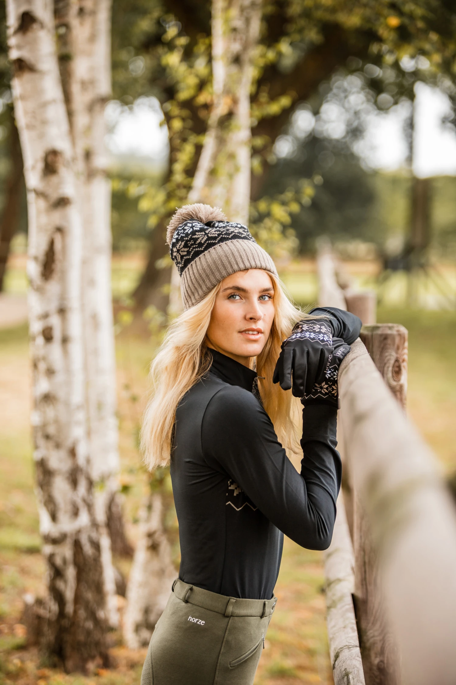 Horze Emily Winter Riding Gloves 6 Horze Emily Winter Riding Gloves - Image 6