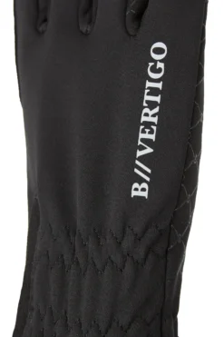 B Vertigo Eliot Winter Riding Gloves With Zipper -Equestrian Supplies 31735 BL 3
