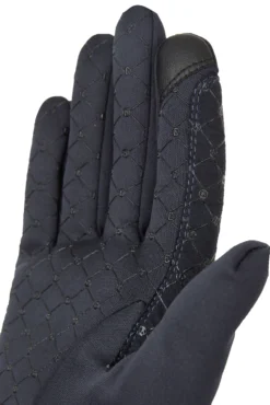 B Vertigo Eliot Winter Riding Gloves With Zipper -Equestrian Supplies 31735 VDB 3