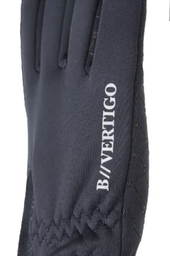 B Vertigo Eliot Winter Riding Gloves With Zipper -Equestrian Supplies 31735 VDB 4