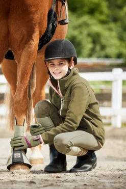 Horze Monster Kids Riding Gloves -Equestrian Supplies 31736 GGR 5