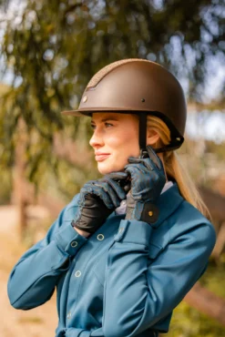 Horze Elenor Women's Mesh Riding Gloves -Equestrian Supplies 31748 581 07