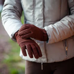 Horze Women's Winter Riding Gloves -Equestrian Supplies 31794 BR 4