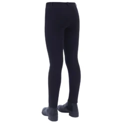 Dublin Supa-fit Pull On Knee Patch Jodhpurs, Junior -Equestrian Supplies 323896 BL 2