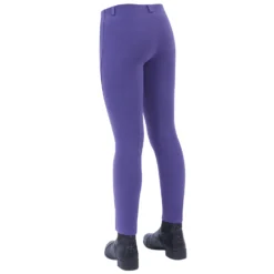 Dublin Supa-fit Pull On Knee Patch Jodhpurs, Junior -Equestrian Supplies 323896 PU 2