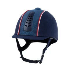Dublin Silver Pro Piped Helmet (52-55)