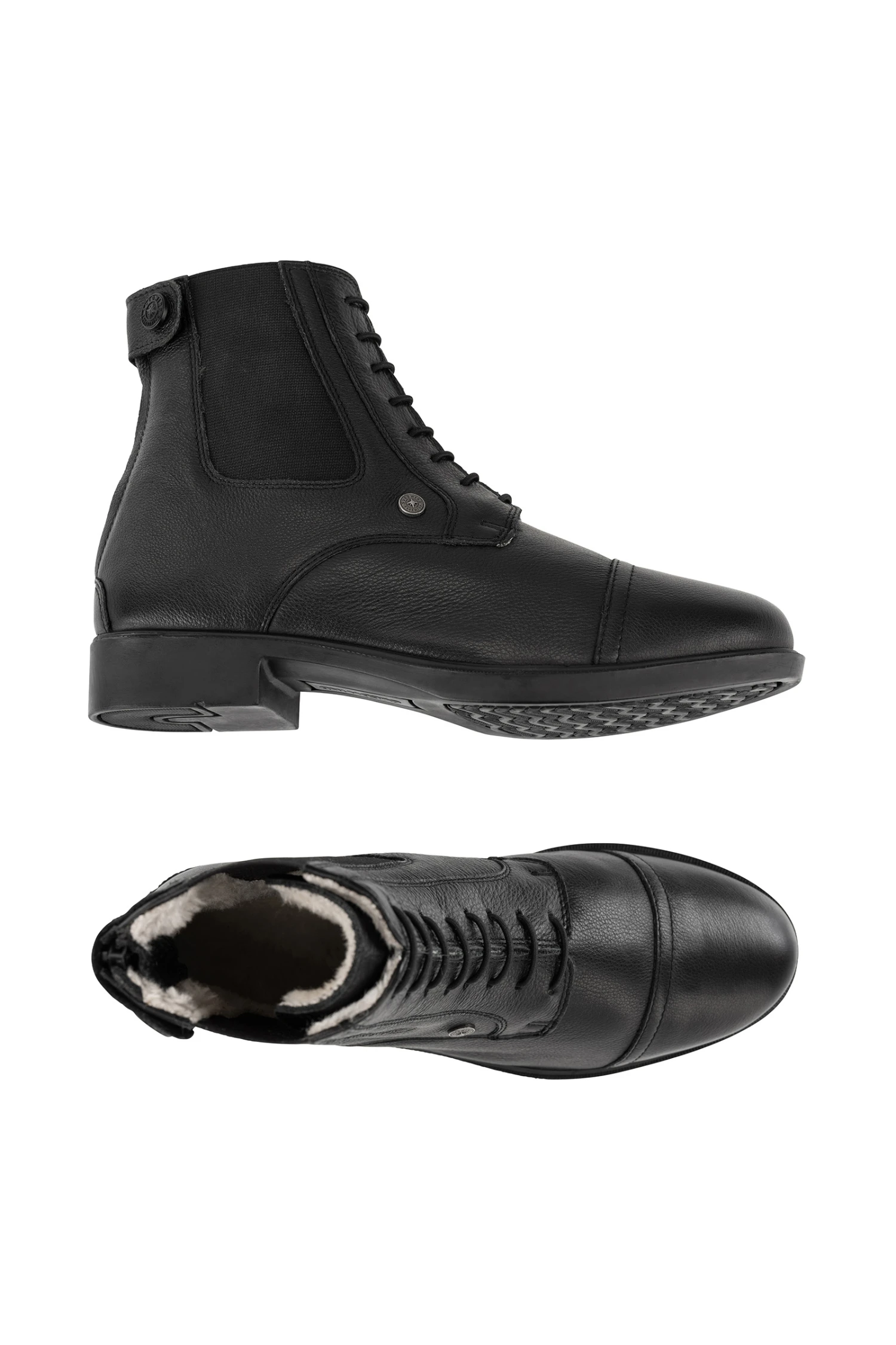 Suedwind Footwear Nova Kids Back Zip Lace Soft Kids' Winter Jodhpur Boots 2 Suedwind Footwear Nova Kids Back Zip Lace Soft Kids' Winter Jodhpur Boots - Image 2