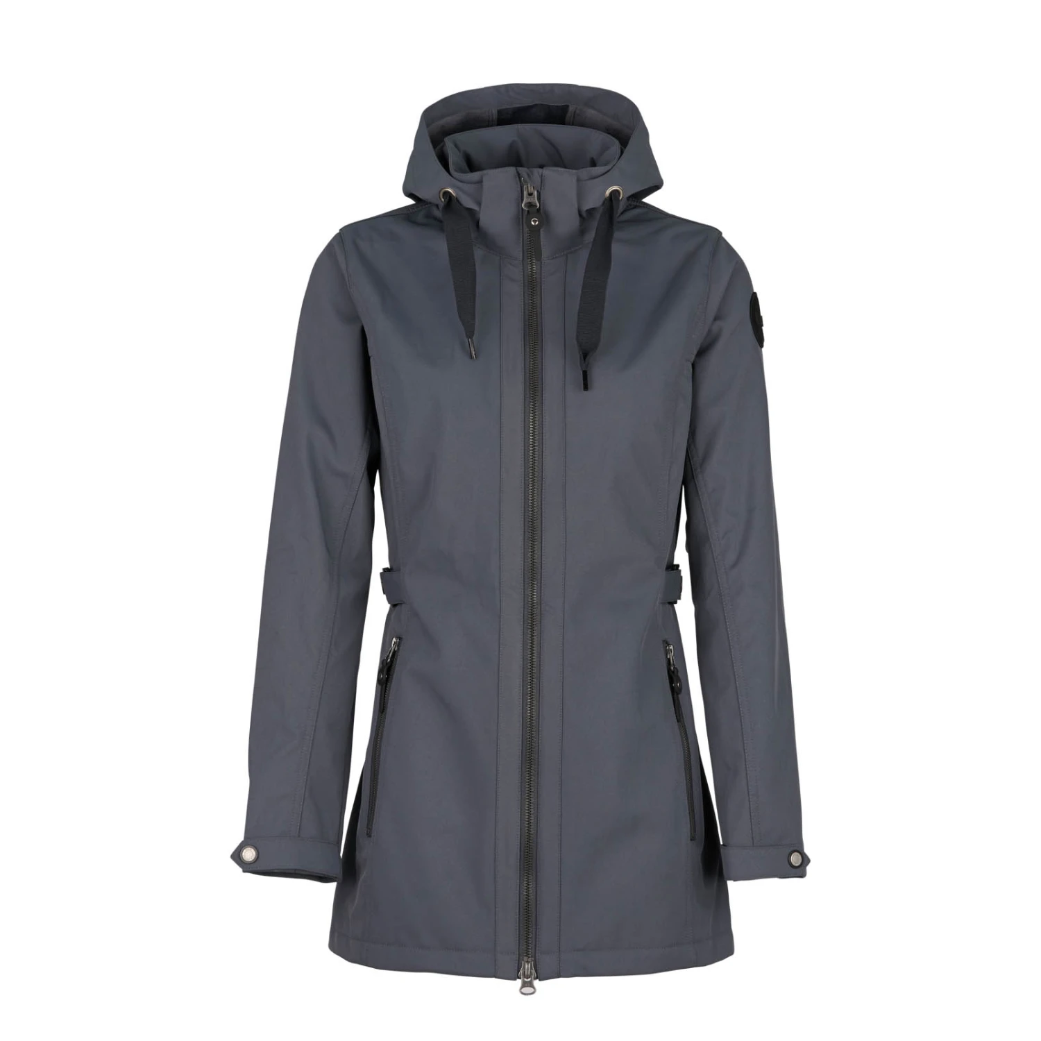 Horze Freya Women's Long Soft-shell Riding Jacket 8 Horze Freya Women's Long Soft-shell Riding Jacket - Image 8