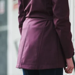 Horze Freya Women's Long Soft-shell Riding Jacket 35 Horze Freya Women's Long Soft-shell Riding Jacket -Equestrian Supplies 33154 PRPU 11