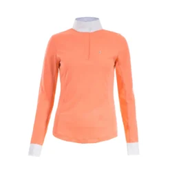 Horze Blaire Women's Long-Sleeved Functional Show Shirt -Equestrian Supplies 33209 FLPI 1