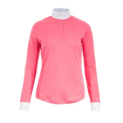 Horze Blaire Women's Long-Sleeved Functional Show Shirt -Equestrian Supplies 33209 PEPI 1