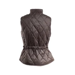Horze Women's Classic Quilted Riding Vest -Equestrian Supplies 33211 DBR 2