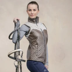 Cavalliera MAJESTY Riding Vest With Waterproof Inserts -Equestrian Supplies 332335 BR AG 2