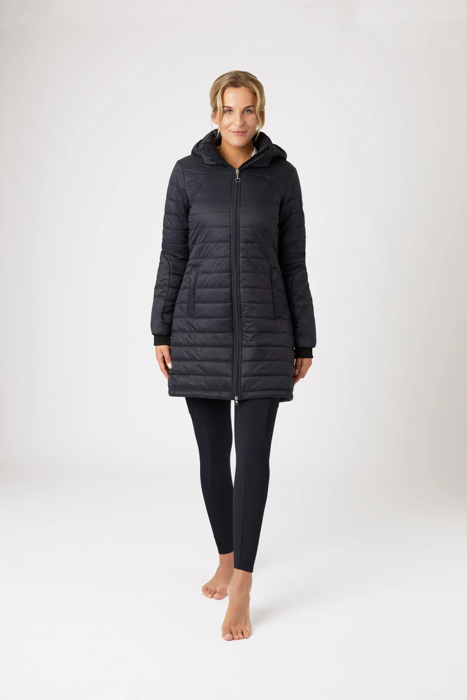 Horze Charlotte Women's Long Riding Riding Jacket 3 Horze Charlotte Women's Long Riding Riding Jacket - Image 3