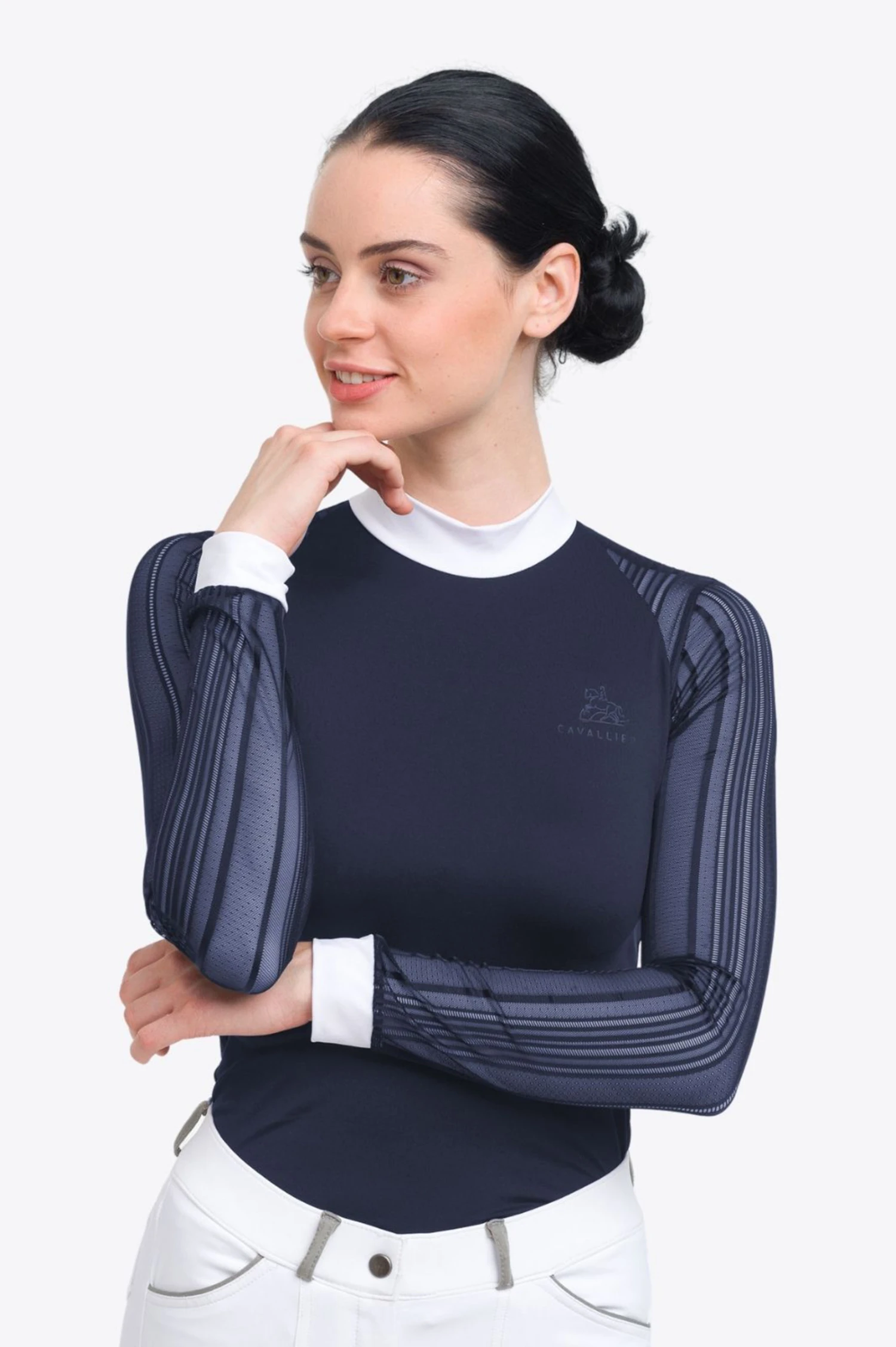 Cavalliera Contessa Women's Long Sleeve Show Shirt 6 Cavalliera Contessa Women's Long Sleeve Show Shirt - Image 6