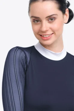 Cavalliera Contessa Women's Long Sleeve Show Shirt 13 Cavalliera Contessa Women's Long Sleeve Show Shirt -Equestrian Supplies 333724 DB 4