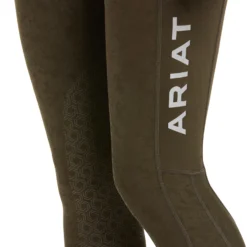 Ariat Women's Eos Knee Patch Tights For Women 23 Ariat Women's Eos Knee Patch Tights For Women -Equestrian Supplies 333807 BL EMB 4