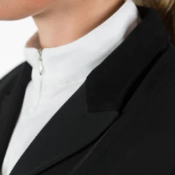 Horze Yvonne Women's Show Riding Jacket 14 Horze Yvonne Women's Show Riding Jacket -Equestrian Supplies 33400 BL 4