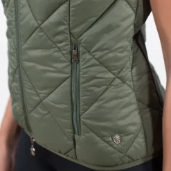 Horze Martina Women's Lightweight Padded Riding Vest -Equestrian Supplies 33410 LDGR 4