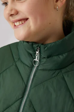 Horze Elena Kids Lightweight Padded Riding Jacket -Equestrian Supplies 33412 MVGR 7