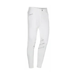 Harcour Costa Men's Breeches With Knee Patch -Equestrian Supplies 334553 WH 1
