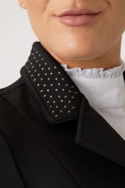 Horze Carla Women's Show Riding Jacket -Equestrian Supplies 33495 bl 06