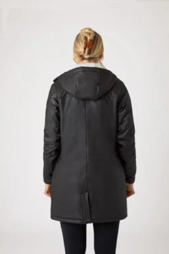 Horze Billie Women's PU Rain Riding Jacket With Fleece -Equestrian Supplies 33501 BL 4